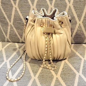 Cream Bucket Bag